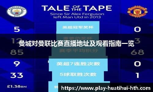 曼城对曼联比赛直播地址及观看指南一览
